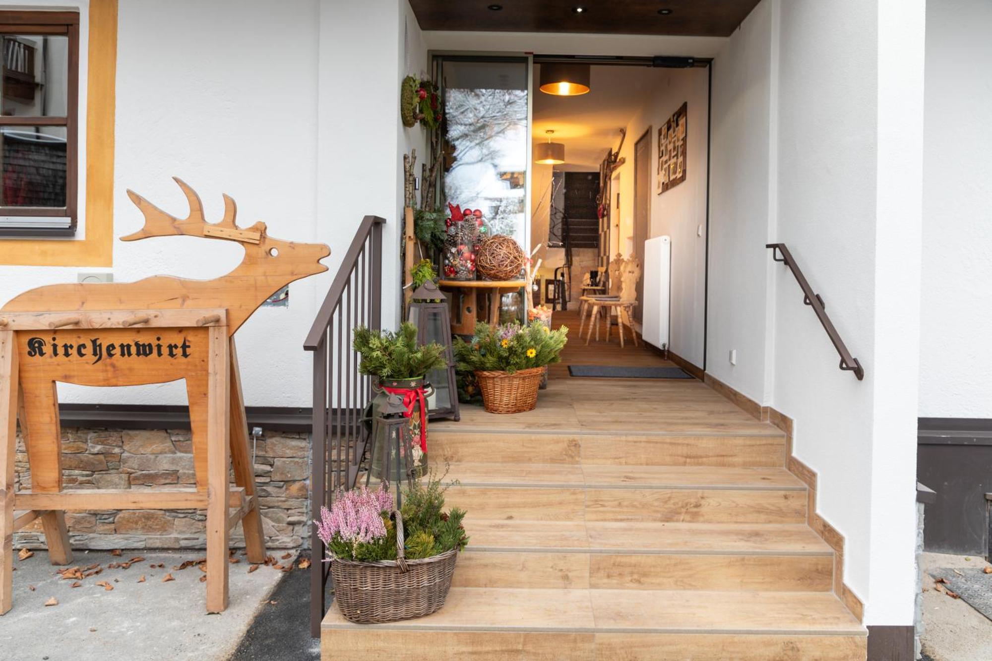 Appartements Kirchenwirt 티롤 키르흐베르크 외부 사진